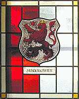 Glasfenster Munderkinger Wappen
