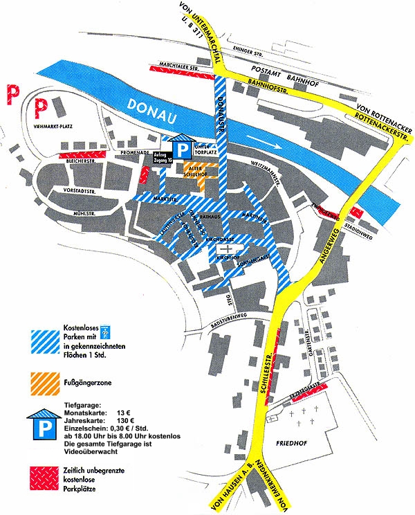 Parkplatz Karte